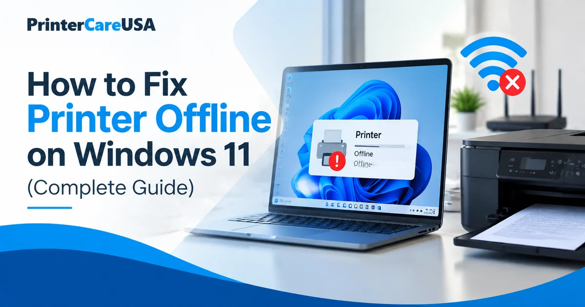 How to Fix Printer Offline on Windows 11 (Complete Guide)